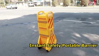 ROADSAFE 3900mm Katlanabilir Trafik Bariyeri Güvenlik Çözümü