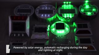 Güneş Enerjili Yol Bujileri Güvenliği Artırıyor